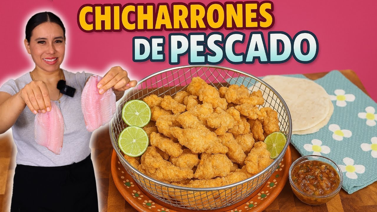 Chicharrones de Pescado en Casa 