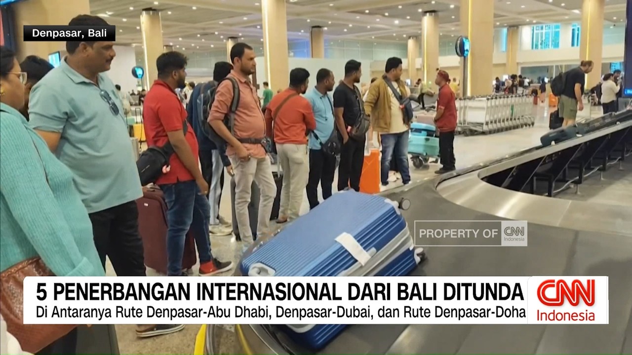 5 Penerbangan Internasional dari Bali Ditunda