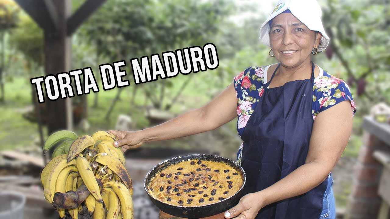 Cómo Hacer TORTA DE MADURO 😍