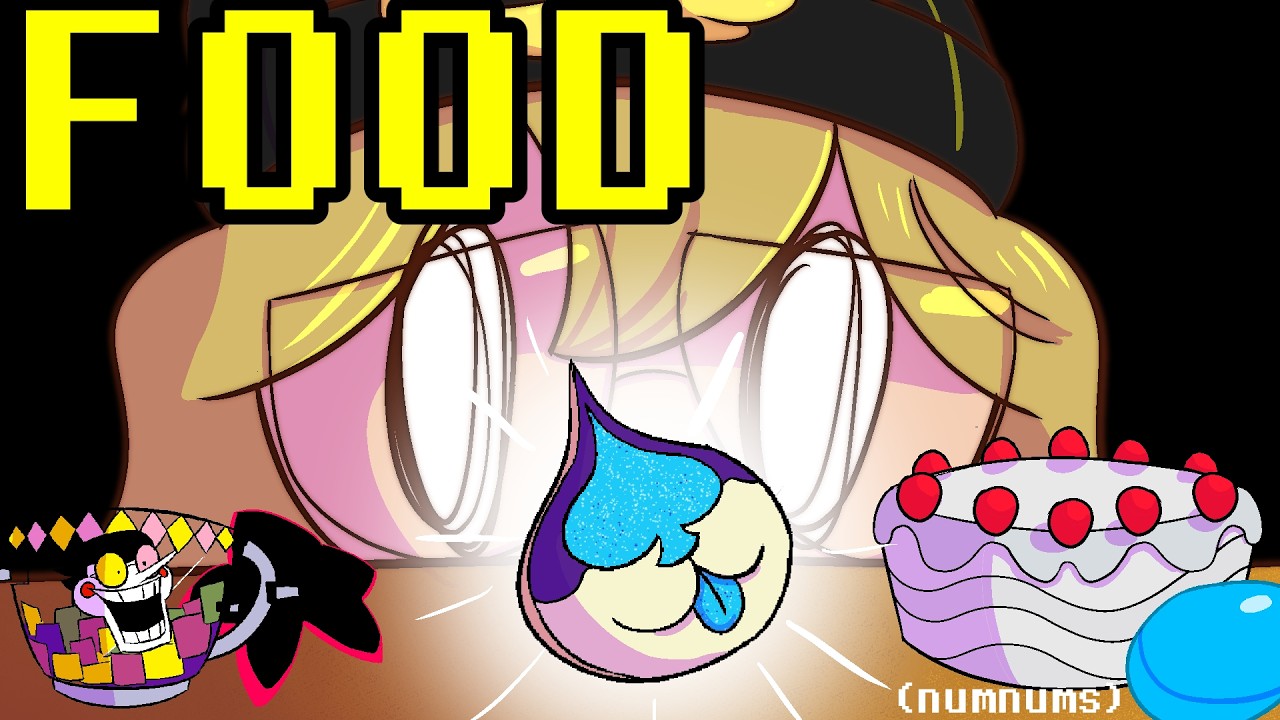 DELTARUNE Foods Are Yummy Yummy in my Tummy || ConnorWing