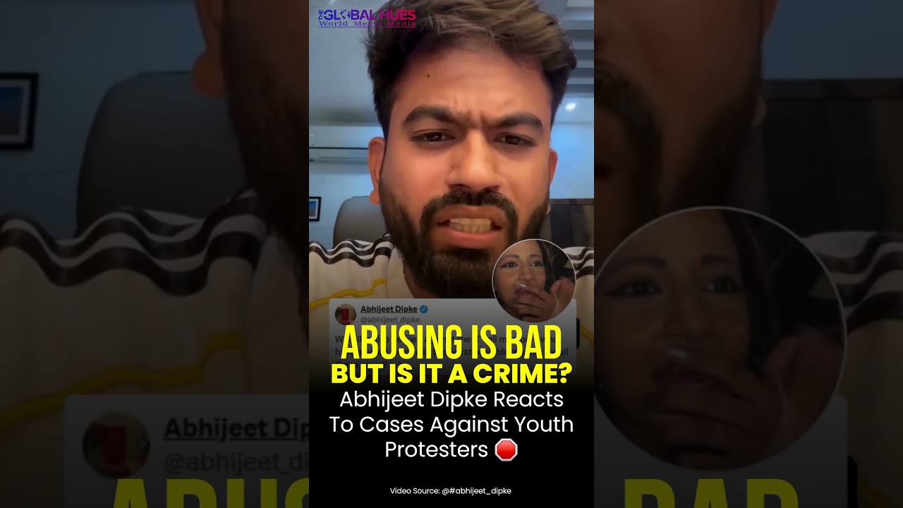Abusing Is Bad, But Is It A Crime #abhijeetdipke Reacts To #cases Against #youth #protesters 🛑