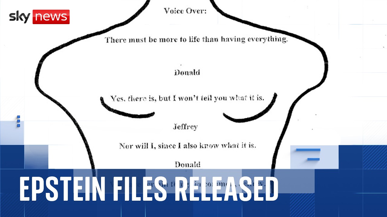 Alleged notes from Trump and Mandelson among messages in Epstein 'birthday book'