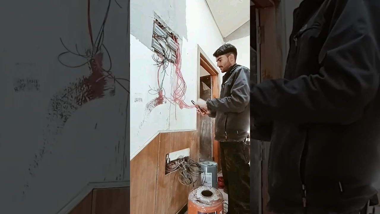 electrical work how to 3 phase MCB connection and TPN connection all information