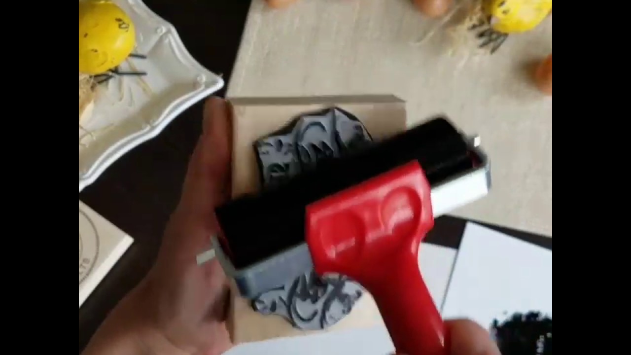 Large Logo Rubber Stamps Video