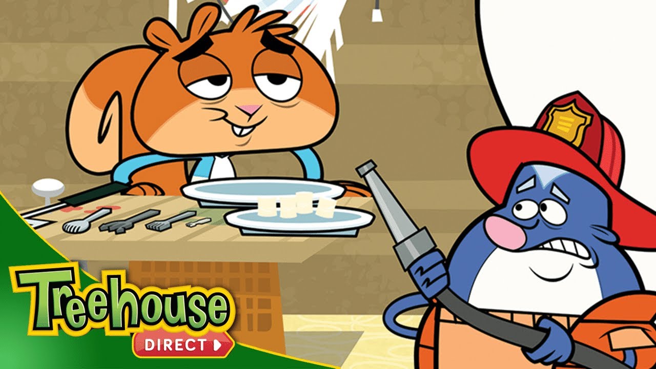 Scaredy Squirrel - Luck Be A Penny / How to Succeed in Groceries | FULL EPISODE | TREEHOUSE DIRECT