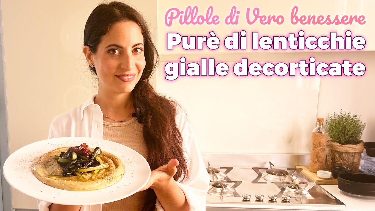 Prepariamo il purè di lenticchie gialle decorticate