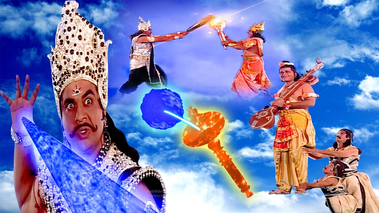 शनिदेव के प्रहार से नारद की रक्षा कैसे की भगवान विष्णु ने अपने अम्योग अस्त्र से @Jat Tap Vrat Ep53