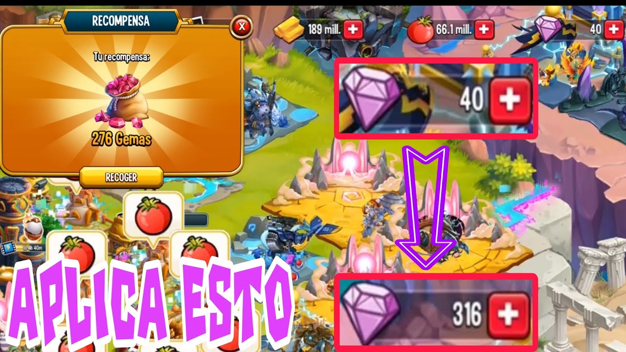 Como conseguir gemas por las encuestas en Monster Legends (Monsterwood)