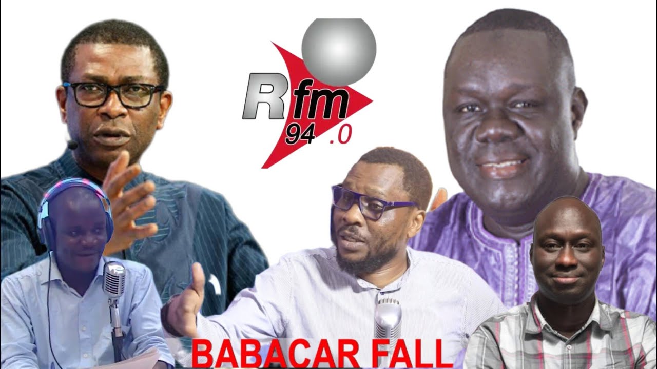 La r&eacute;action inattendue de Babacar Fall de la RFM apr&egrave;s sa lib&eacute;ration. Assane gueye Ndiogou Diene