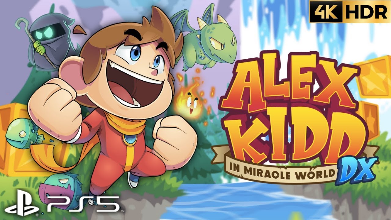 Alex Kidd in Miracle World DX Walkthrough Gameplay Part 1 | PS5 | 4K HDR