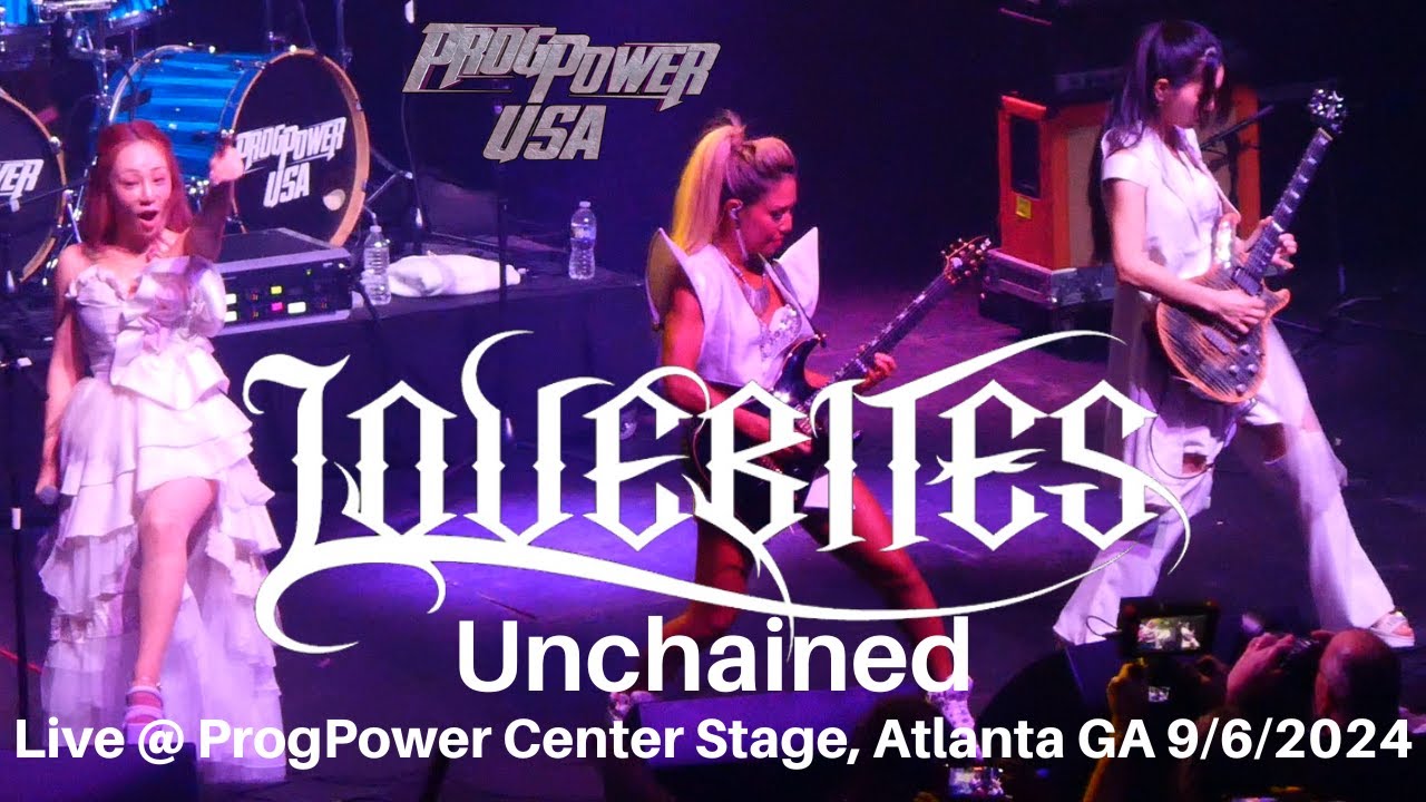 Lovebites - Unchained LIVE @ ProgPower Center Stage Atlanta GA 9/6/2024