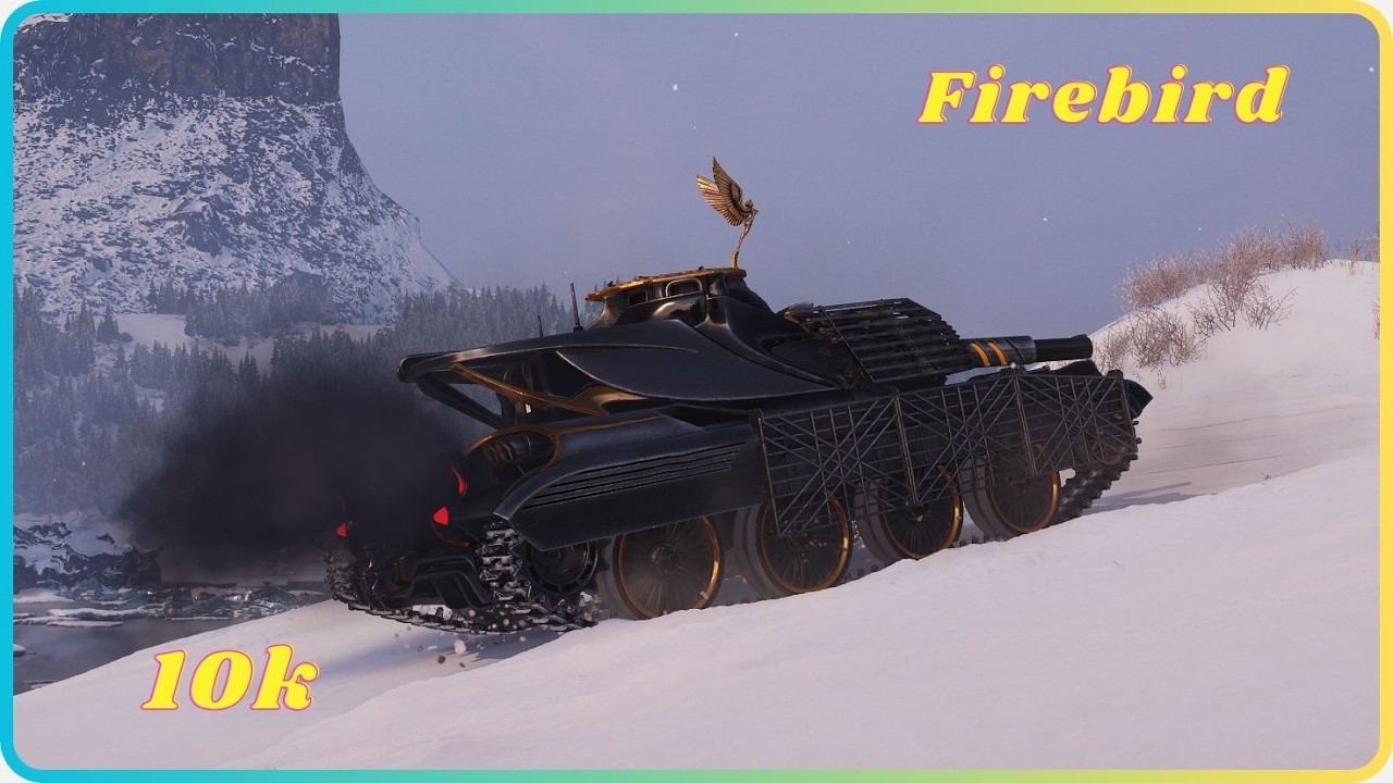 Firebird 10K Damage Burn 🔥 Enemies Melt in Seconds. World of Tanks Top Replays.