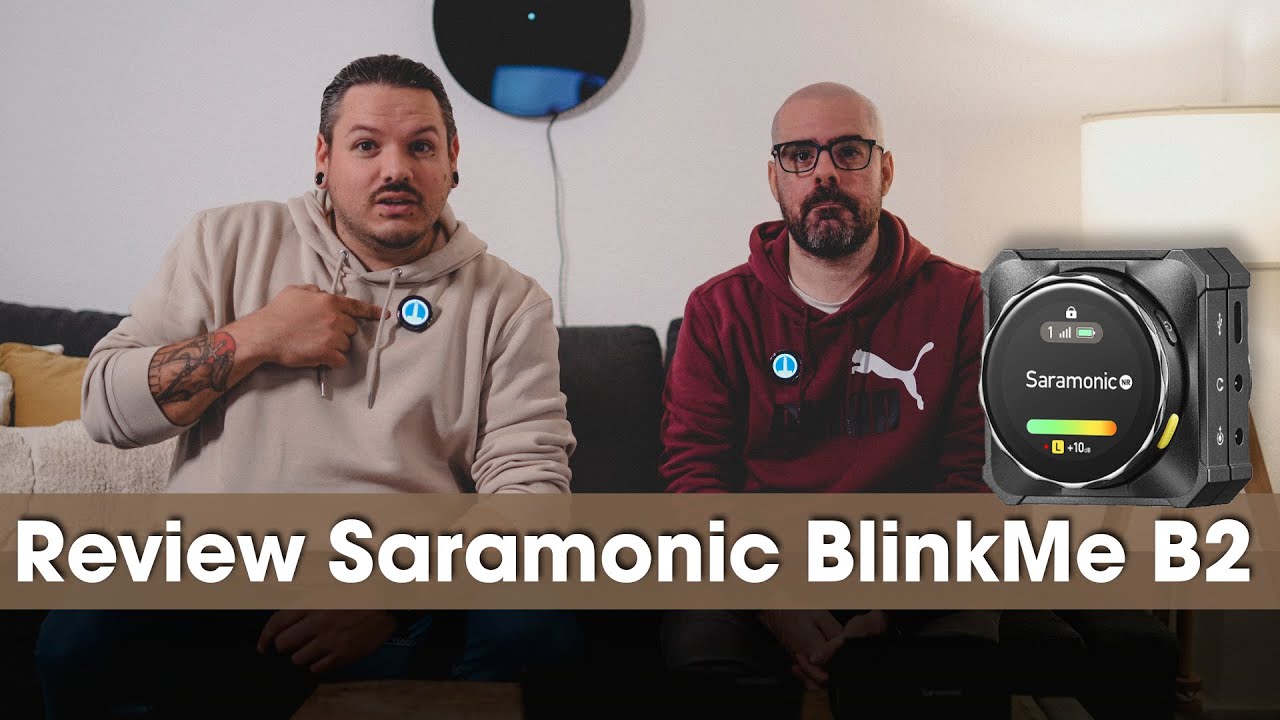 Saramonic BlinkMe B2, los micros con PANTALLA TÁCTIL PERSONALIZABLE!