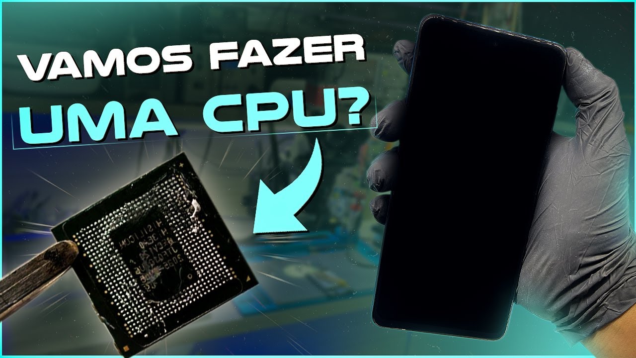 Como Fazer Reballing na CPU do Poco X3 e Poco X3 Pro do Jeito Certo! (Live #123)