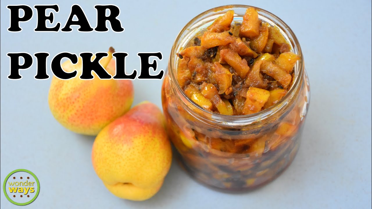 Make This AMAZING Homemade 🍐🍐Pear Pickle in 10 Minutes!
