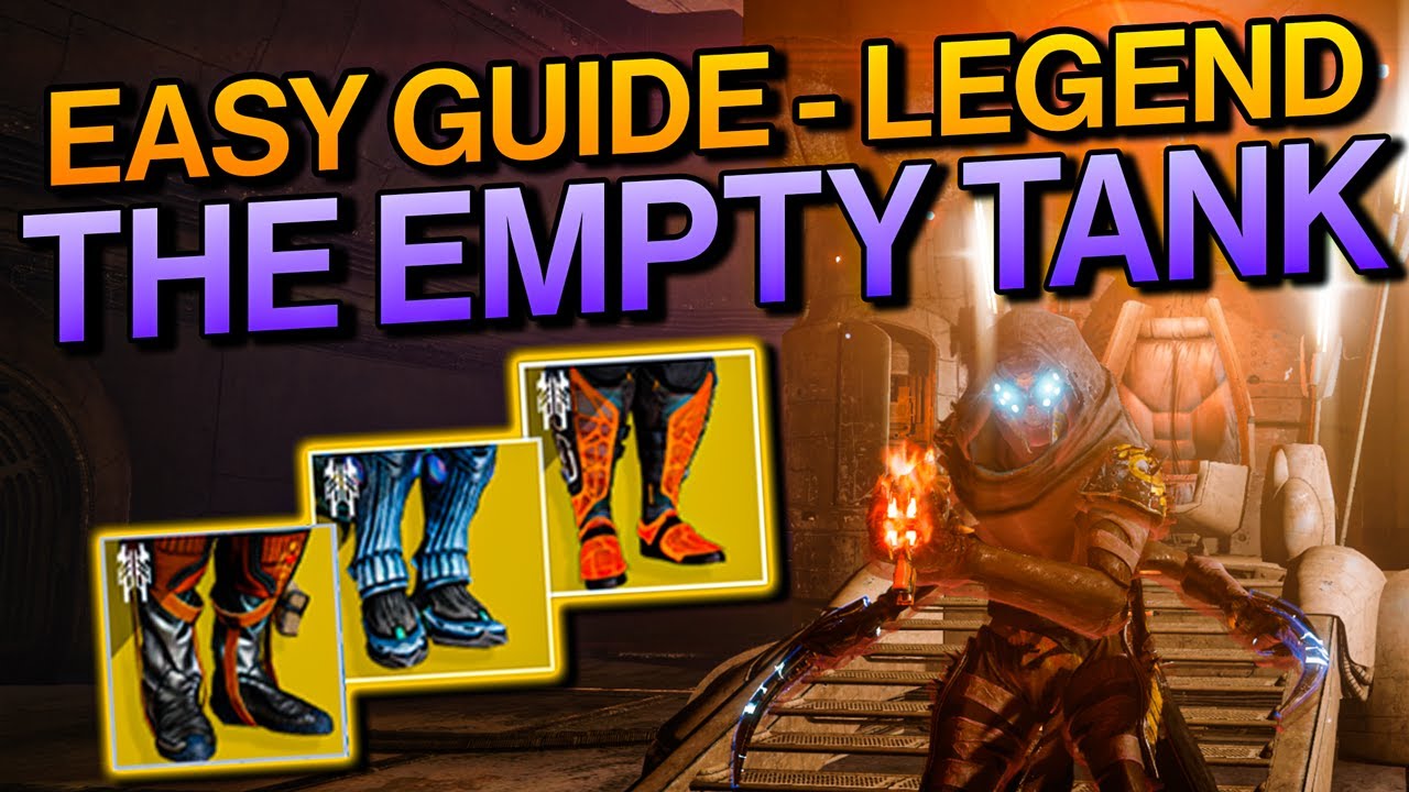 Destiny 2: Platinum EMPTY TANK Legend Lost Sector Guide - Simple & Easy WITH LIVE COMMENTARY