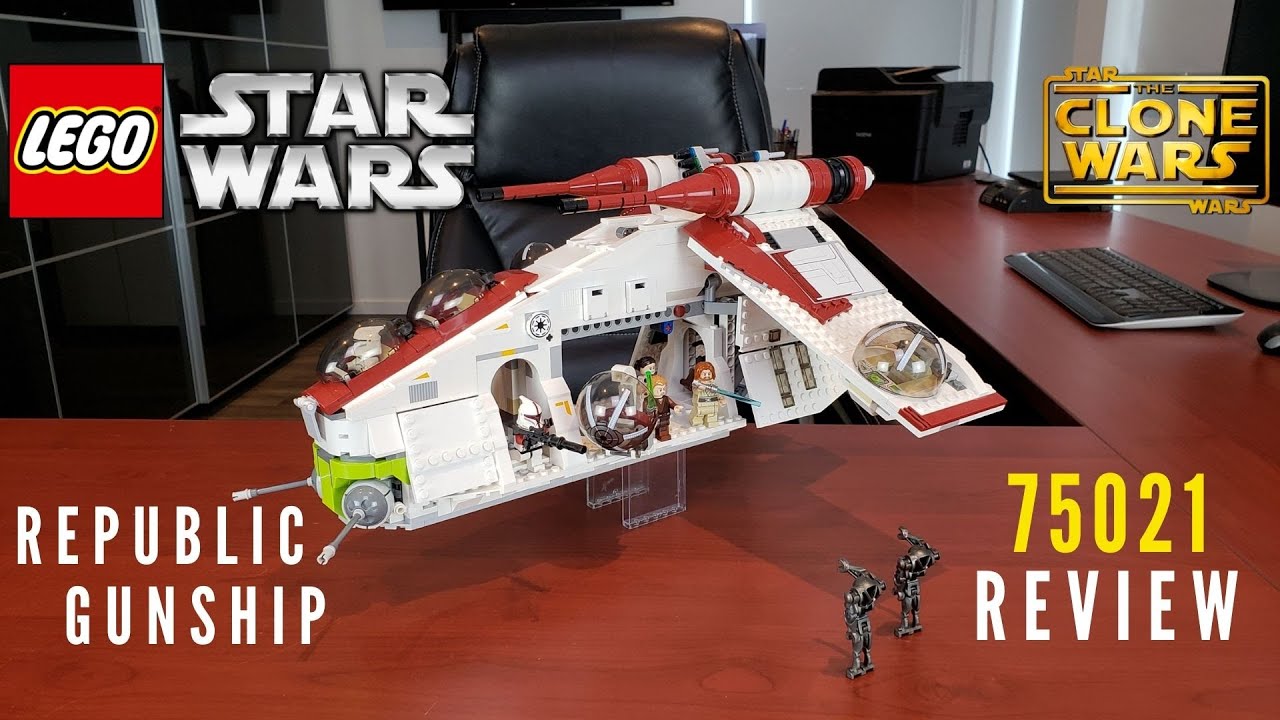 Обзор набора LEGO Star Wars Republic Gunship 75021! Лучший боевой корабль, выпущенный на сегодняш...