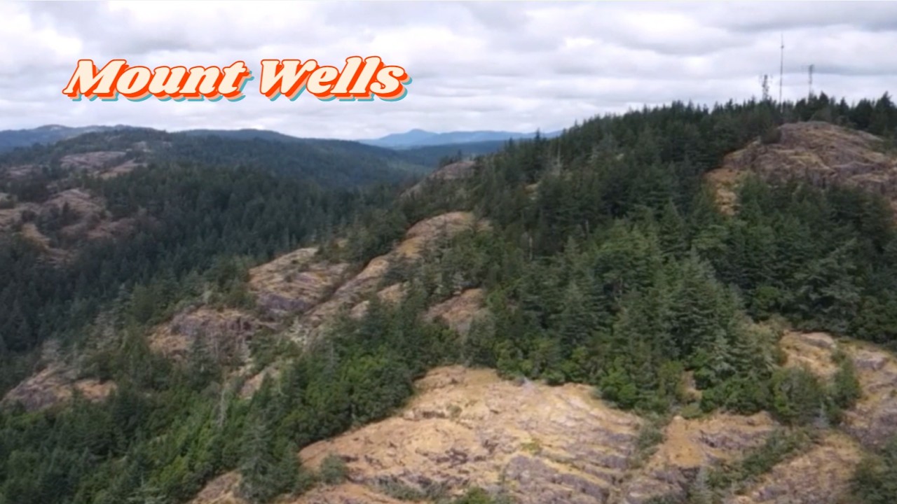 Sooke Hills Drone Flights, Vancouver Island, BC. #6 Mt Wells