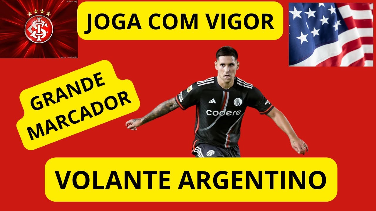 JOVEM VOLANTE ARGENTINO CHEGANDO !!! SEJA BEM VINDO 
