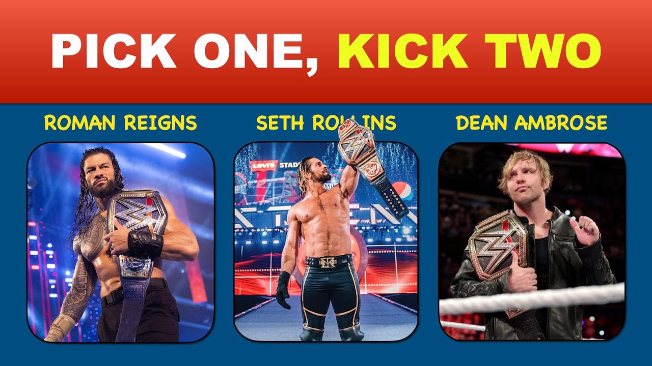 Pick One, Kick Two! - WWE Theme Songs Edition
