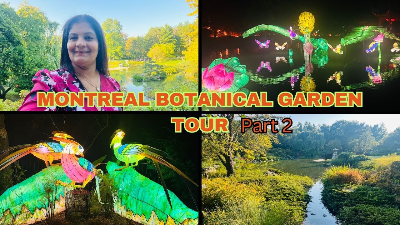 Botanical Garden Part 2 | அமைதியும் மர்மமும் நிறைந்த Gardens Of Light 😱| Canada 🇨🇦 Tamil Vlog |