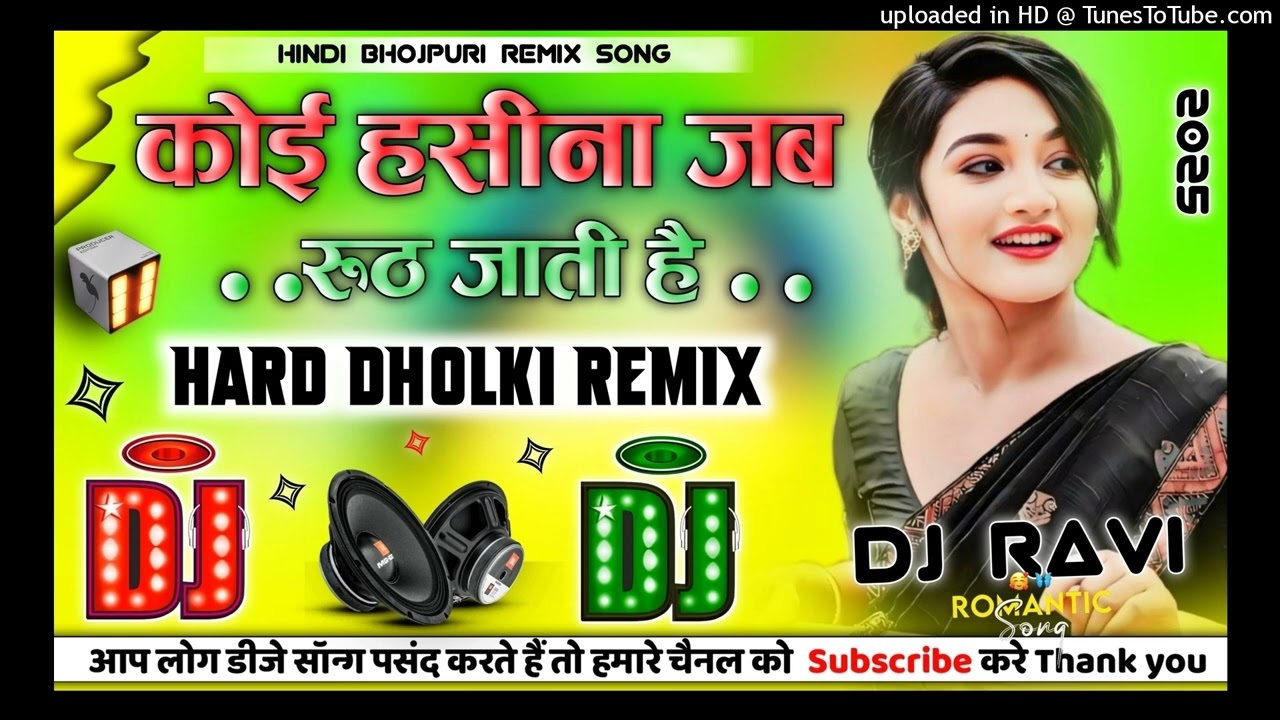 Koi  Haseena Jab Rooth Jaati Hai 💘 Old Hindi Dj Remix Song 💘 90s hit Old Is Gol Dj Song 