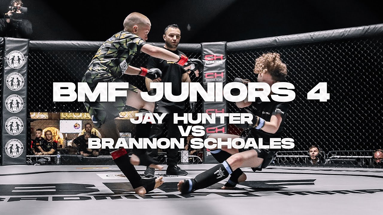 BMF Juniors 4 | Jay Hunter vs Brannon Schoales | Junior MMA | BADMOFO MMA