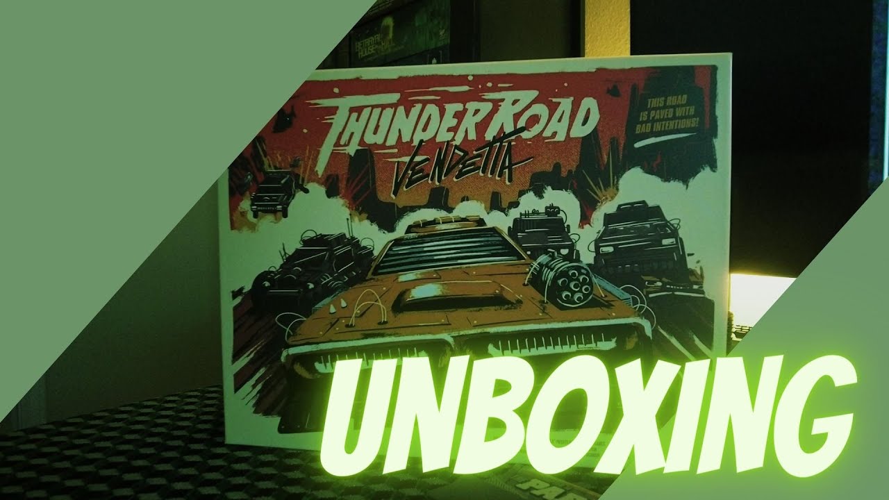 Thunder Road Vendetta Unboxing and First Look