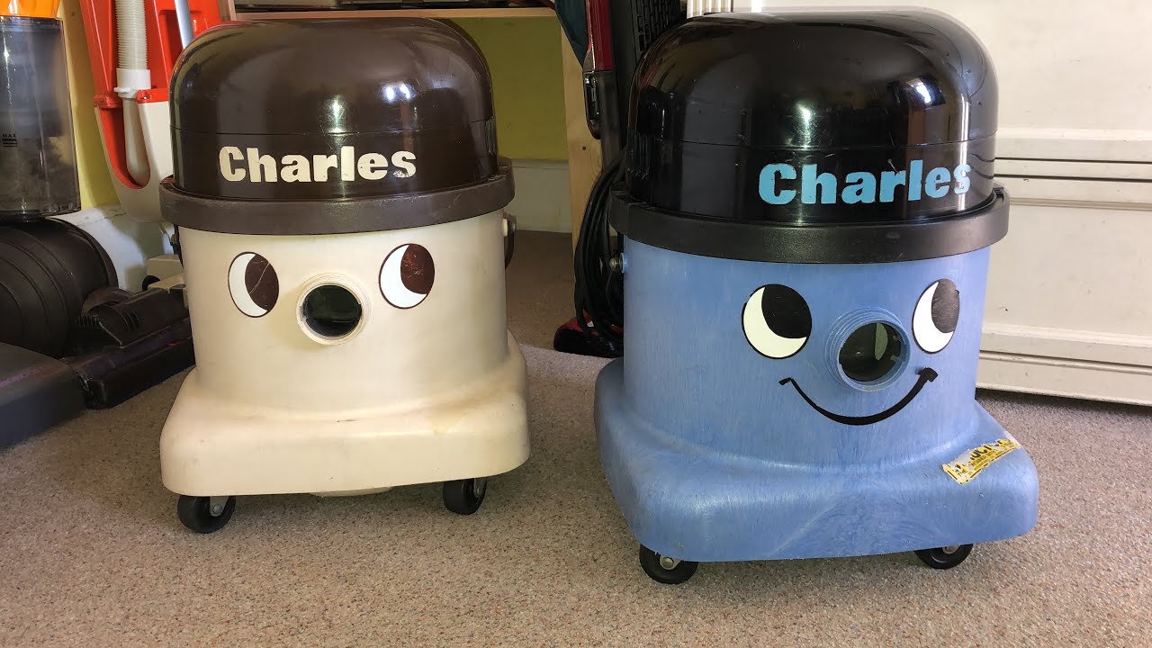 Vintage 1988 Numatic Charles CVC375 vacuum after refurb