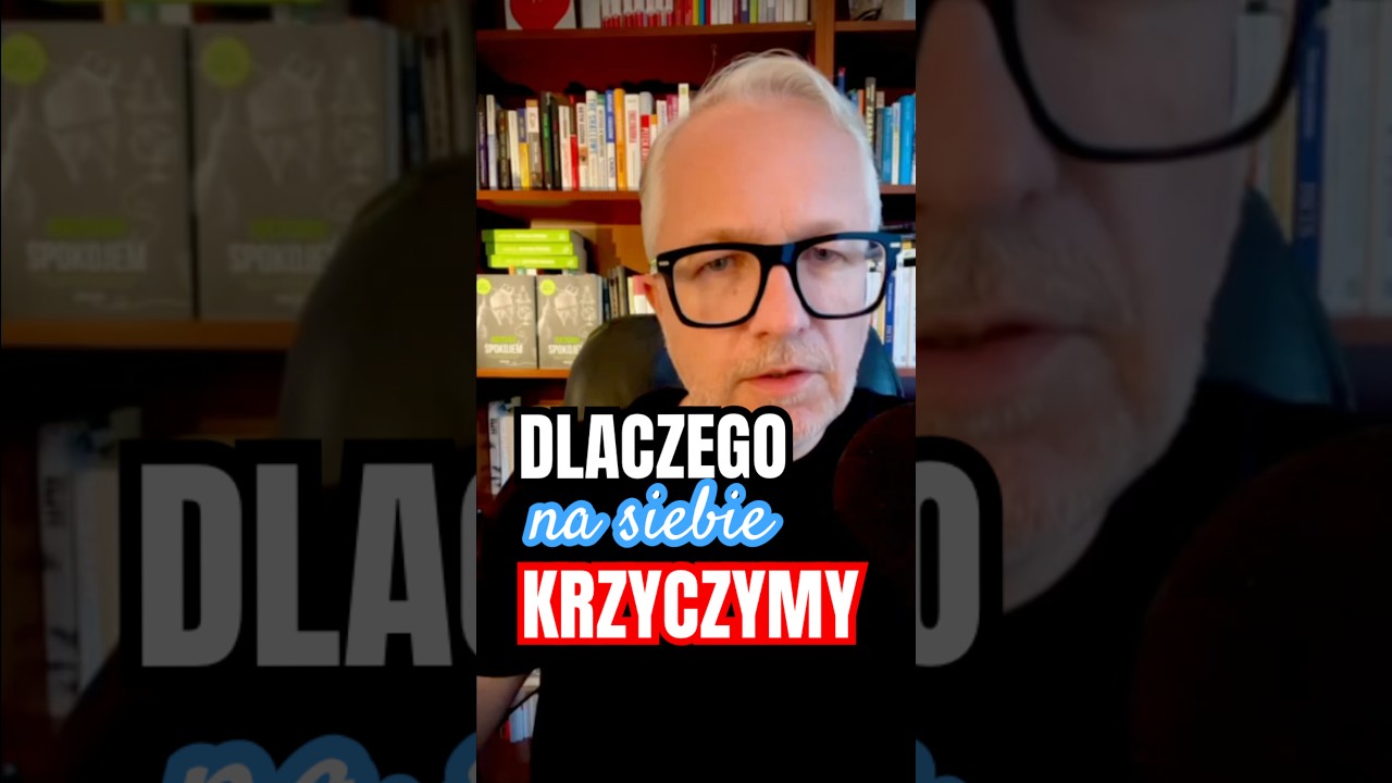 DLACZEGO KRZYCZYMY NA SIEBIE 💔 #spok&oacute;j #konflikt #relaks #mądrość #zmiana #jarekguc #świadomie