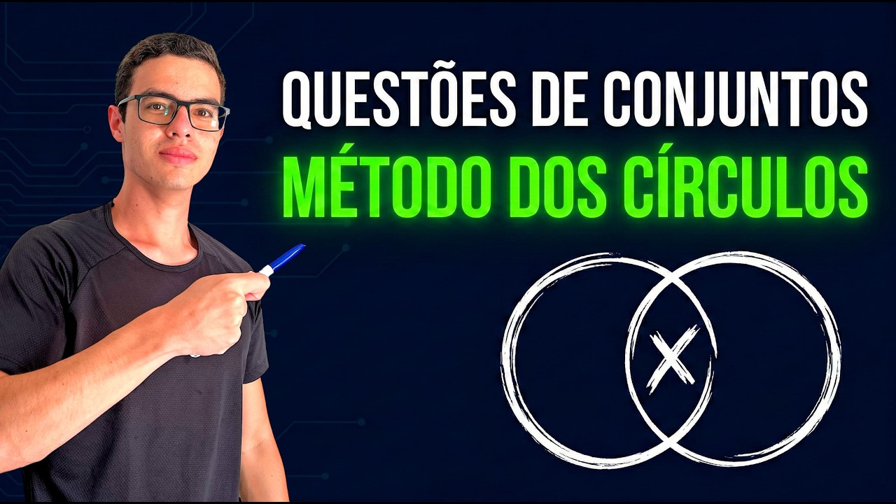 DIAGRAMAS DE VENN: Aprenda Conjuntos Sem Fórmulas (Aula Completa + Questões)