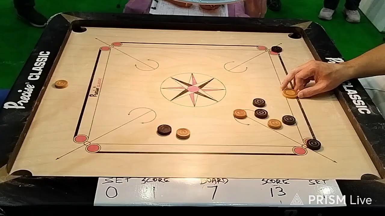 VETERAN MEN SINGLES SEMI FINALS || AICS CARROM TOURNAMENT 2025-26, DELHI