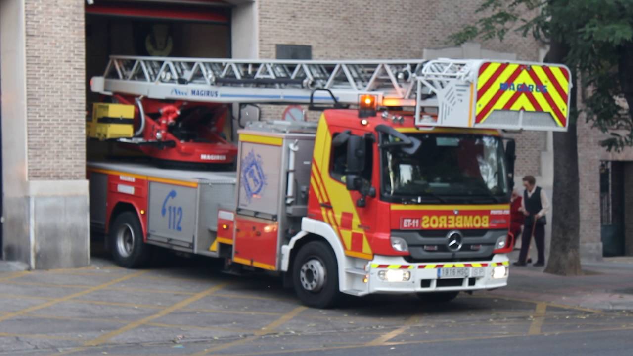 CO-11 + ET-11 - Salida Bomberos Madrid