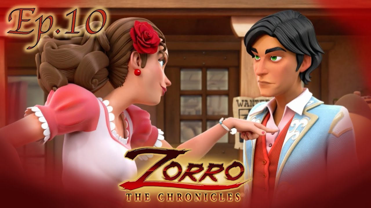 EL ZORRO ES UN LADRÓN | Las Crónicas del Zorro Capítulo 10 | Dibujos de super héroes