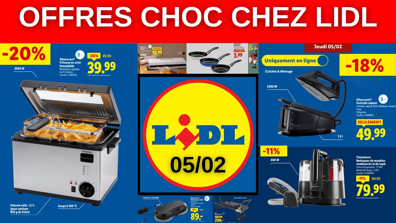 Catalogue LIDL du 5 février 2026