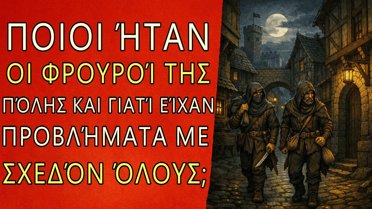 Ποιοι ήταν οι φρουροί της πόλης και γιατί είχαν προβλήματα με σχεδόν όλους;