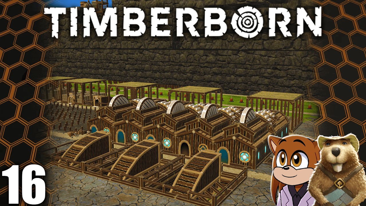 Timberborn Terraces - Starting To Move The Industry