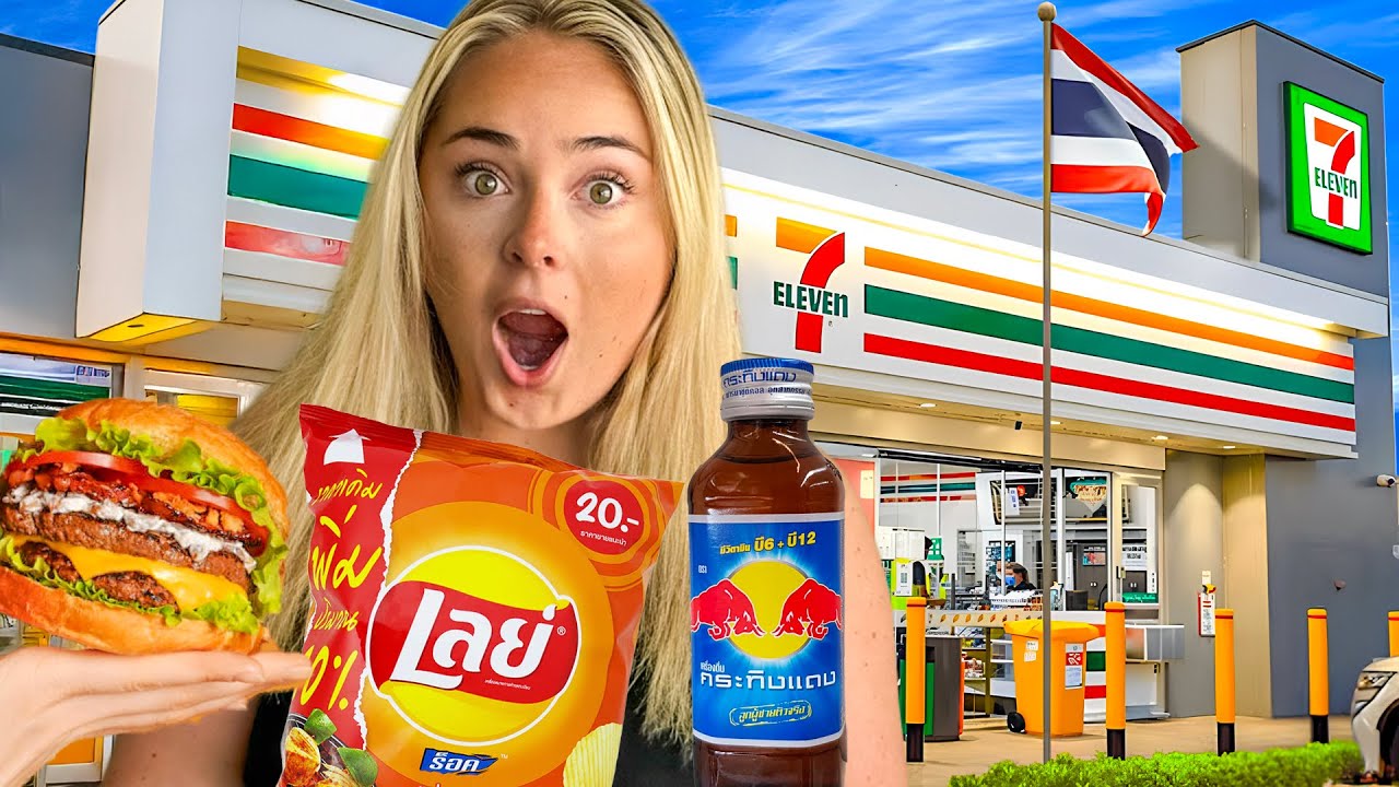 TESTAR ASIENS VÄRLDSKÄNDA 7-ELEVEN!