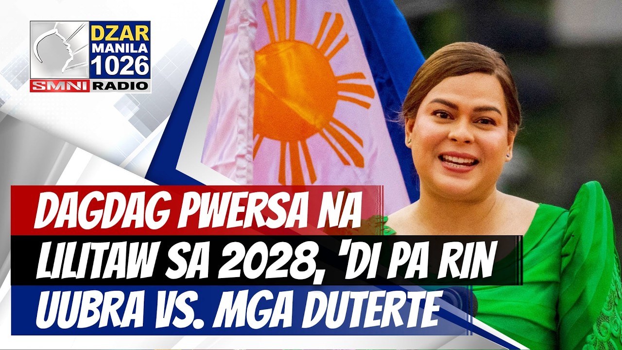 #SMNIRadioNewsblast: Posibleng dagdag pwersa na lilitaw sa 2028, 'di parin oobra - analyst