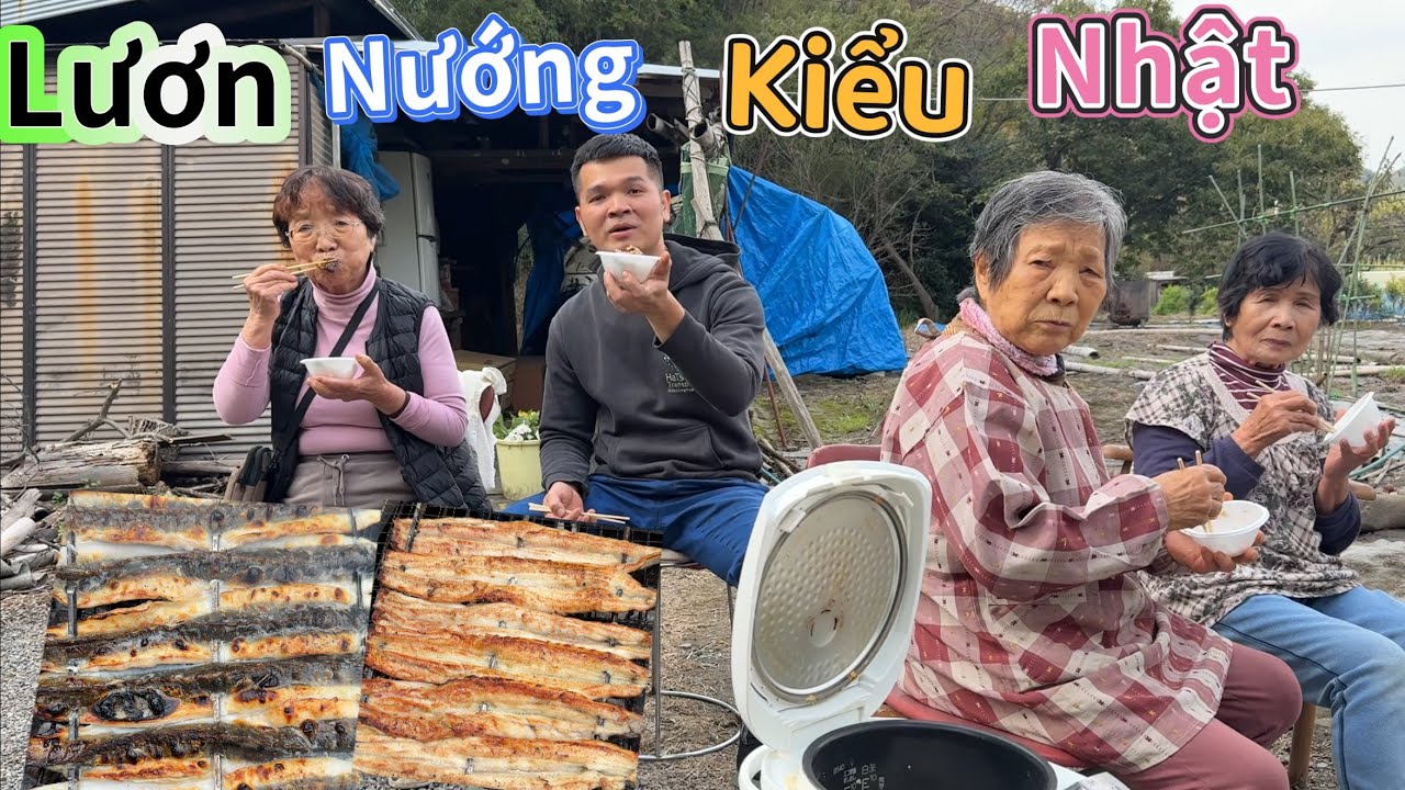 Unagi - Món Lươn Nướng rất nổi tiếng của Nhật Bản. Công thức làm sốt Tare siêu ngon của cụ hàng xóm.