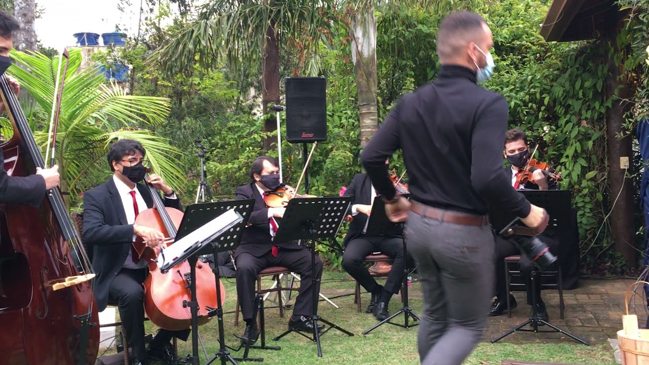 Caneta e Papel Os Arrais, Quinteto de Cordas - entrada da noiva