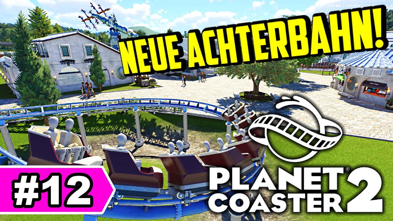 Neue Achterbahn + Restaurant | Planet Coaster 2 Let's Play #12