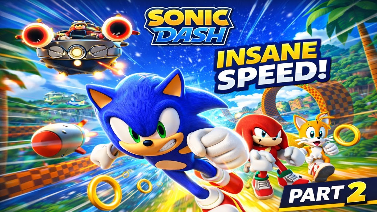 😱 THIS Sonic Dash RUN Should Be IMPOSSIBLE… MAX SPEED BREAKS THE GAME!