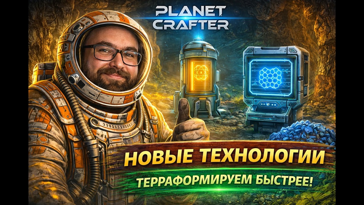 PLANET CRAFTER - НОВЫЕ ТЕХНОЛОГИИ! Серия 24 | Level Борода