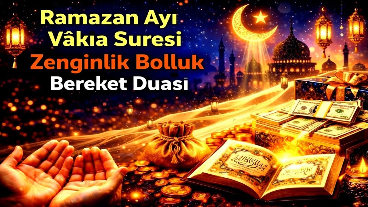 Ramazan Ayında Oku! Vakıa Suresi ile Rızık, Bereket ve Maddi Manevi Zenginlik