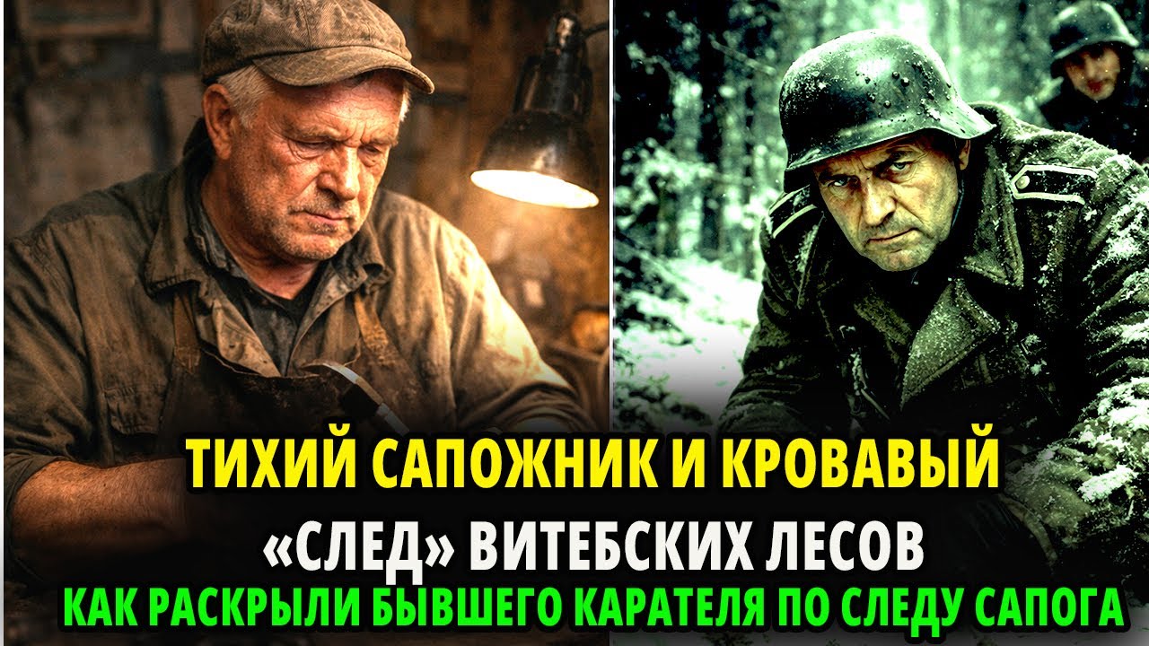 ТИХИЙ САПОЖНИК И КРОВАВЫЙ «СЛЕД» ВИТЕБСКИХ ЛЕСОВ - КАК РАСКРЫЛИ БЫВШЕГО КАРАТЕЛЯ ПО СЛЕДУ САПОГА
