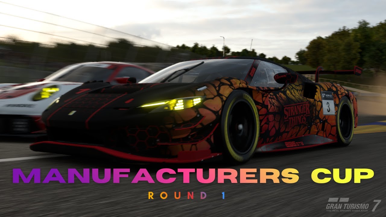 GT7 | World Series Qualifiers | Manufacturers Cup | Round 1 | Ferrari 296 GT3| Road Atlanta | 4K