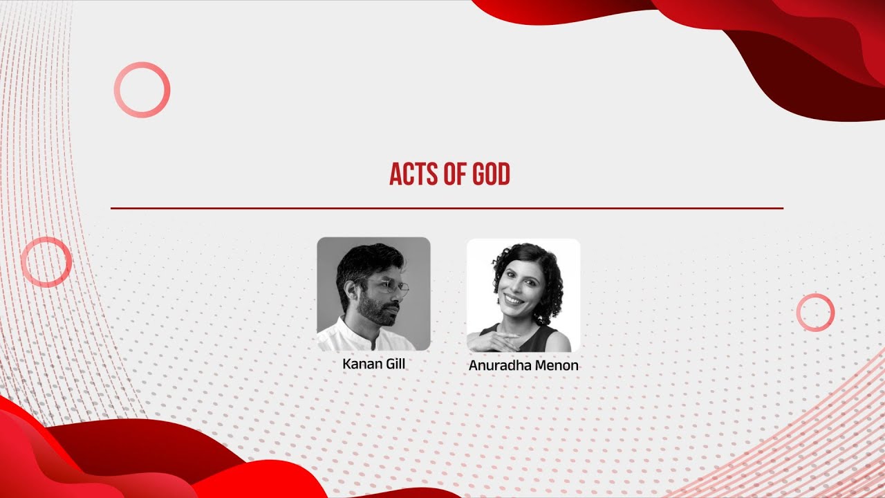 Kanan Gill in conversation with Anuradha Menon on his new book ‘Acts of God’ | The Hindu