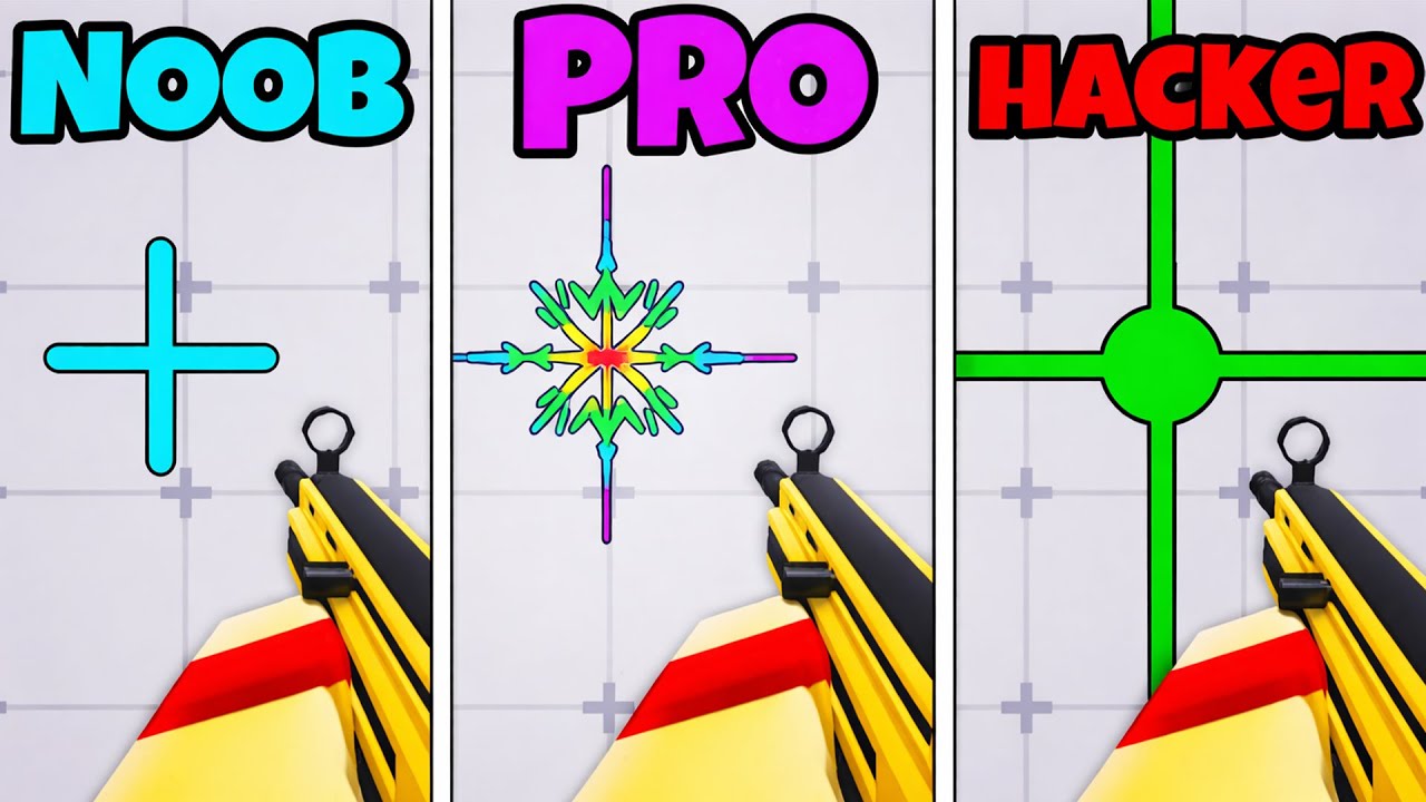 J'ai test&eacute; TOUS les VISEURS de Rivals (Roblox)