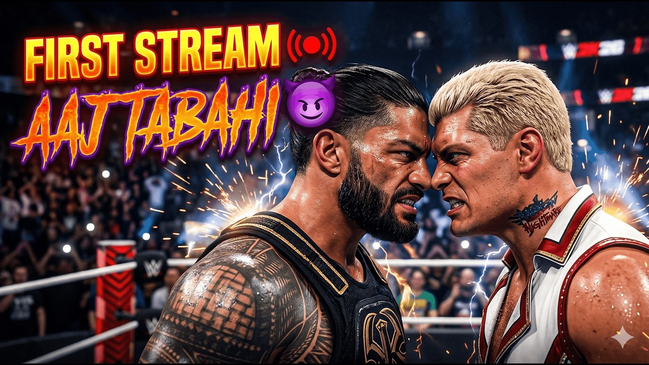 WWE 2K26 LIVE 🔴 | Normal DAY Gameplay in Hindi